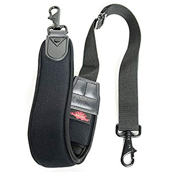 【中古】AIR CELL ストラップ ケース用 ショルダータイプ 長さ調整85~113cm パット幅5.5cm AMCS55N ブラック tf8su2k