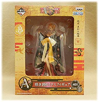 【中古】【非常に良い】一番くじ ワンピース 咲き誇れ 艶色 麦わら絵巻 A賞 咲き誇れ! ナミフィギュア 全1種 ggw725x