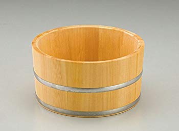 【中古】ヤマコー サワラ 湯桶(ステンレスタガ) 2mvetro