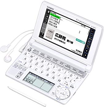 【中古】【非常に良い】CASIO Ex-word 電子辞書 XD-A6600WE 多辞書教養モデル ツインタッチパネル 音声対応 110コンテンツ Blanview(ブランビュー)カラー液晶搭載 wgteh8f