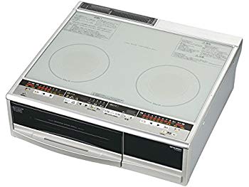 【中古】三菱 IHヒーター 幅60cm 2口IH グレイスシルバー 20A CS-G29CS20A wyw801m｜スカイマーケットプラス