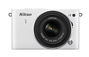 【中古】【非常に良い】Nikon ミラーレス一眼 Nikon 1 J3 標準ズームレンズキット1 NIKKOR VR 10-30mm f/3.5-5.6付属 ホワイト N1J3HLKWH khxv5rg