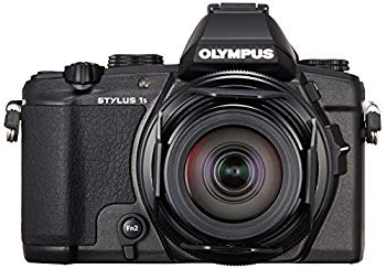 【中古】【人並み外れたに似つかわしい】OLYMPUS デジタル写真機 STYLUS-1S 28-300粍 全域F2.8 光学10.7倍望遠レンズ 黒いこと STYLUS-1S BLK qqffhab