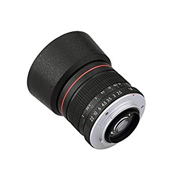 【中古】Lightdow 85mm F/1.8 ミディアム望遠ポートレート プライムマニュアルフォーカスフルフレームレンズ Canon Nikon DSLR用 qqffhab｜スカイマーケットプラス