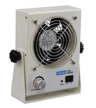 【中古】ホーザン(HOZAN) イオナイザー 除電器 直流式卓上イオナイザー コンパクトでありながら、大風量で広い範囲をしっかり除電 F-93 w17b8b5