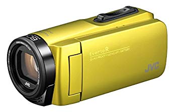 【中古】JVCKENWOOD JVC ビデオカメラ Everio R 防水 防塵 32GB内蔵メモリー シトロンイエロー GZ-R480-Y z2zed1b｜スカイマーケットプラス