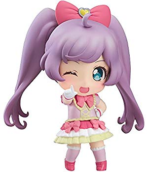 【中古】ねんどろいどこーで プリパラ 真中らぁら キューティーリボンコーデ ノンスケール ABS&ATBC-PVC製 塗装済み完成品フィギュア qqffhab|スカイマーケットプラス