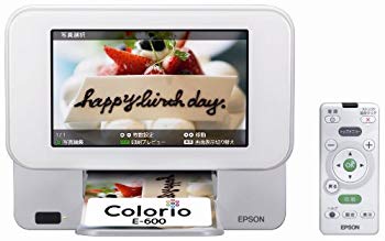 中古】旧モデル エプソン Colorio me コンパクトプリンター E-600 7.0