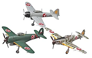 【中古】【非常に良い】ハセガワ クリエーターワークスシリーズ 紫電改のマキ 紫電改 & 飛燕I型 & 零戦21型 1/72スケール プラモデル 64720