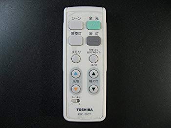 【中古】東芝 LEDシーリングライト用リモコンFRC-200T(東芝ライテック商品コード：19600161) dwos6rj