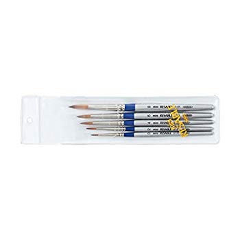 【中古】HOLBEIN ホルベイン 水彩筆 ミニ リセーブル 31R 5本セット d2ldlup