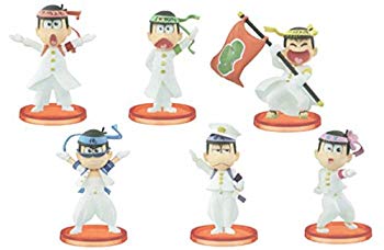 【中古】おそ松さん ワールドコレクタブルフィギュア 押忍松 白ランver. 全6種セット n5ksbvb｜スカイマーケットプラス