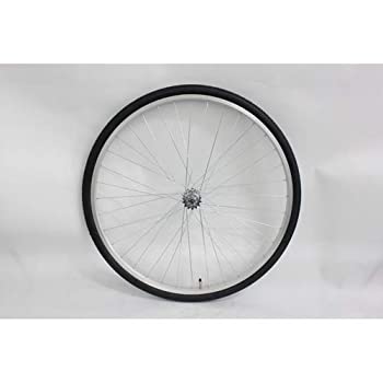 【中古】ダンス楽隊打ち切り相応う後輪リム完組 27in 軽銀