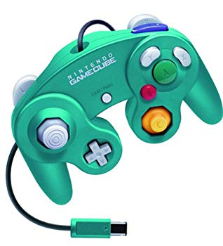 【中古】【非常に良い】ニンテンドーゲームキューブ専用コントローラ エメラルドブルー cm3dmju