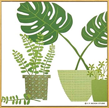 【中古】ユーパワー 植物・花 グリーン W22.5×H22.5cm wgteh8f