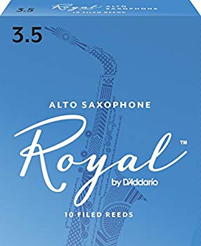 【中古】【非常に良い】RICO ロイヤル リード アルトサクソフォーン 強度:3.5(10枚入)ファイルド RJB1035 cm3dmju