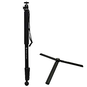 【中古】Fotopro 一脚+サポート三脚 DIGI-MPS ブラック 4段 自立式 自由雲台 アルミ 816856 z2zed1b
