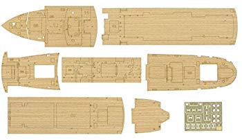 【中古】ハセガワ 1/350 日本 氷川丸 木製甲板 プラモデル用パーツ QG51 g6bh9ry