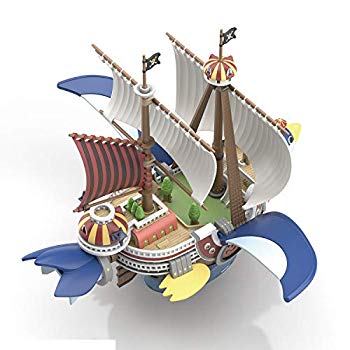 【中古】ワンピース 偉大なる船(グランドシップ)コレクション サウザンド・サニー号 フライングモデル 色分け済みプラモデル e6mzef9