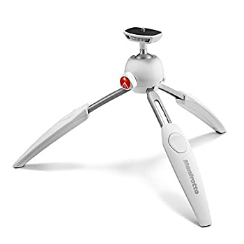 【中古】【非常に良い】Manfrotto ミニ三脚 PIXIシリーズ PIXI EVO ボール雲台 ホワイト MTPIXIEVO-WH|スカイマーケットプラス