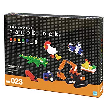 【中古】【非常に良い】ナノブロック スタンダードカラーセット NB-023 w17b8b5