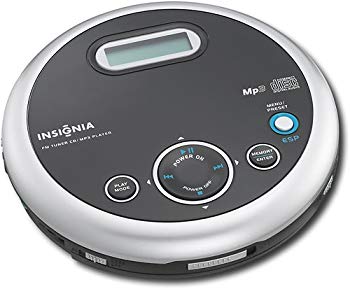 【中古】Insignia NS-P5113 Portable CD Player with FM Tuner and MP3 Playback Black by Insignia wyw801m