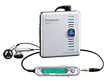 【中古】Panasonic SJ-MJ19-S 携帯型MD電気蓄音機 MDLP相応う d2ldlup