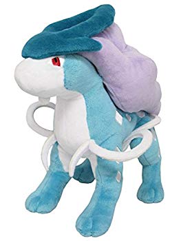 【中古】ポケットモンスター PP64 スイクン (S) ぬいぐるみ 高さ23cm dwos6rj
