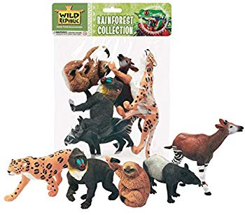 【中古】【非常に良い】Wild Republic（ワイルド リパブリック） レインフォレスト フィギュア ポリバッグコレクション 53529 bme6fzu