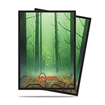 【中古】MTG マナ第5弾 アンヒンジド デッキプロテクター 森 dwos6rj