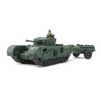 【中古】タミヤ 1/48 ミリタリーミニチュアシリーズ No.94 イギリス戦車 チャーチル Mk.7 クロコダイル プラモデル 32594 z2zed1b