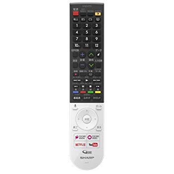 【中古】シャープ[SHARP]シャープ液晶テレビ用リモコン （010 638 0533）【0106380533】 mxn26g8