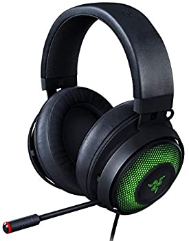 【中古】Razer Kraken Ultimate 7.1 ゲーミングヘッドセット USB THX 7.1 Chroma 冷却ジェルパッド ノイズキャンセリングマイク PC PS4 PS5 Switch 【日
