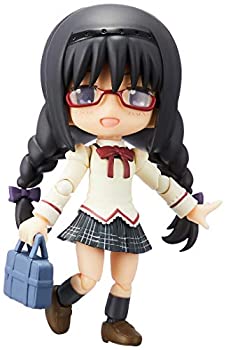【中古】【非常に良い】キューポッシュ 劇場版 魔法少女まどか☆マギカ 暁美ほむら -制服Ver.- ノンスケール PVC製 塗装済み可動フィギュア｜スカイマーケットプラス