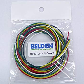 【中古】BELDEN 8503 フックアップワイヤー5色セット 8503-01-5 g6bh9ry