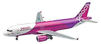 【中古】ハセガワ 1/200 ピーチ・アヴィエーション エアバス A320 プラモデル 41 i8my1cf｜スカイマーケットプラス