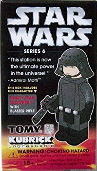 【中古】【非常に良い】KUBRICK キューブリック スターウォーズ シリーズ6 デス・スター トルーパー 単品 i8my1cf