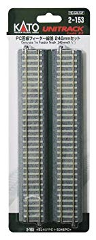 【中古】【非常に良い】KATO HOゲージ PCフィーダー線路 246mmセット 2-153 鉄道模型用品 rdzdsi3