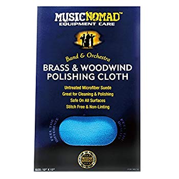 【中古】【非常に良い】MUSIC NOMAD 管楽器メンテナンス用クロス 300 X 300mm MN730 d2ldlup