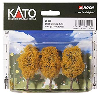 【中古】KATO Nゲージ 銀杏65mm 3本入 24-090 ジオラマ用品 d2ldlup