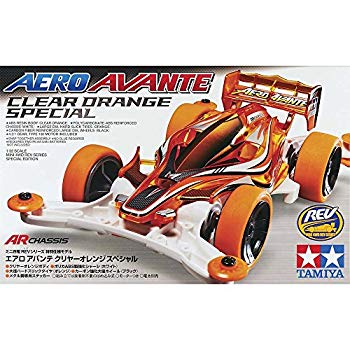 【中古】ミニ四駆限定 エアロアバンテ クリヤーオレンジスペシャル（95083） qqffhab