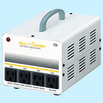 【中古】スワロー電機 マルチ変圧器 550VA SU-550G wyw801m