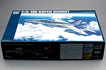 【中古】トランペッター 1/32 F/A-18E スーパーホーネット 単座型 03204 プラモデル wyw801m