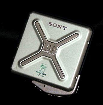 【中古】SONY　ソニー　MZ-E44(S) シルバー×グリーン　ポータブルMDプレーヤー　MDLP非対応　（MD再生専用機/MDウォークマン） 9jupf8b