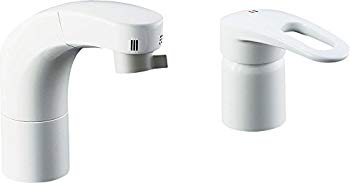 【中古】LIXIL(リクシル) INAX 洗面器・手洗器用水栓金具 ホース引出式シングルレバー洗髪シャワー混合水栓 SF-800SU qqffhab｜スカイマーケットプラス