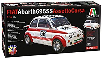 【中古】タミヤ イタレリ 1/12 クラシックカーシリーズ No.4705 フィアット アバルト 695SS/アセットコルサ プラモデル 37705 mxn26g8