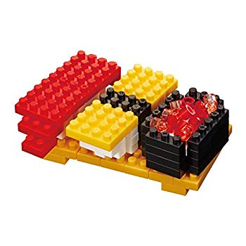 【中古】【非常に良い】ナノブロック 寿司 NBC_220 dwos6rj