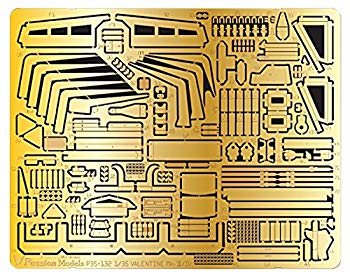 【中古】パッションモデル 1/35 バレンタイン Mk.2/Mk.4 エッチングセット 対応キット/タミヤMM35352 プラモデル用パーツ P35-132 n5ksbvb