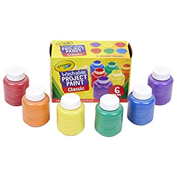 【中古】クレヨラ お絵かき 水でおとせるキッズ絵の具 6色セット (クラシックカラー) 541204 正規品 p706p5g