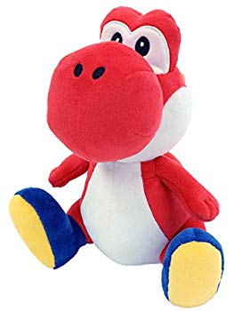 【中古】スーパーマリオ ALL STAR COLLECTIONぬいぐるみ　あかヨッシー　Ｓ mxn26g8